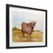 Stupell Industries Farm Animal In Pasture Framed Print Under Glass, design by Jean Plout